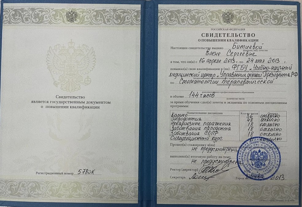 Диплом Щегольская ЕА